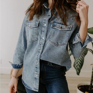 Denim Shirt Jacket